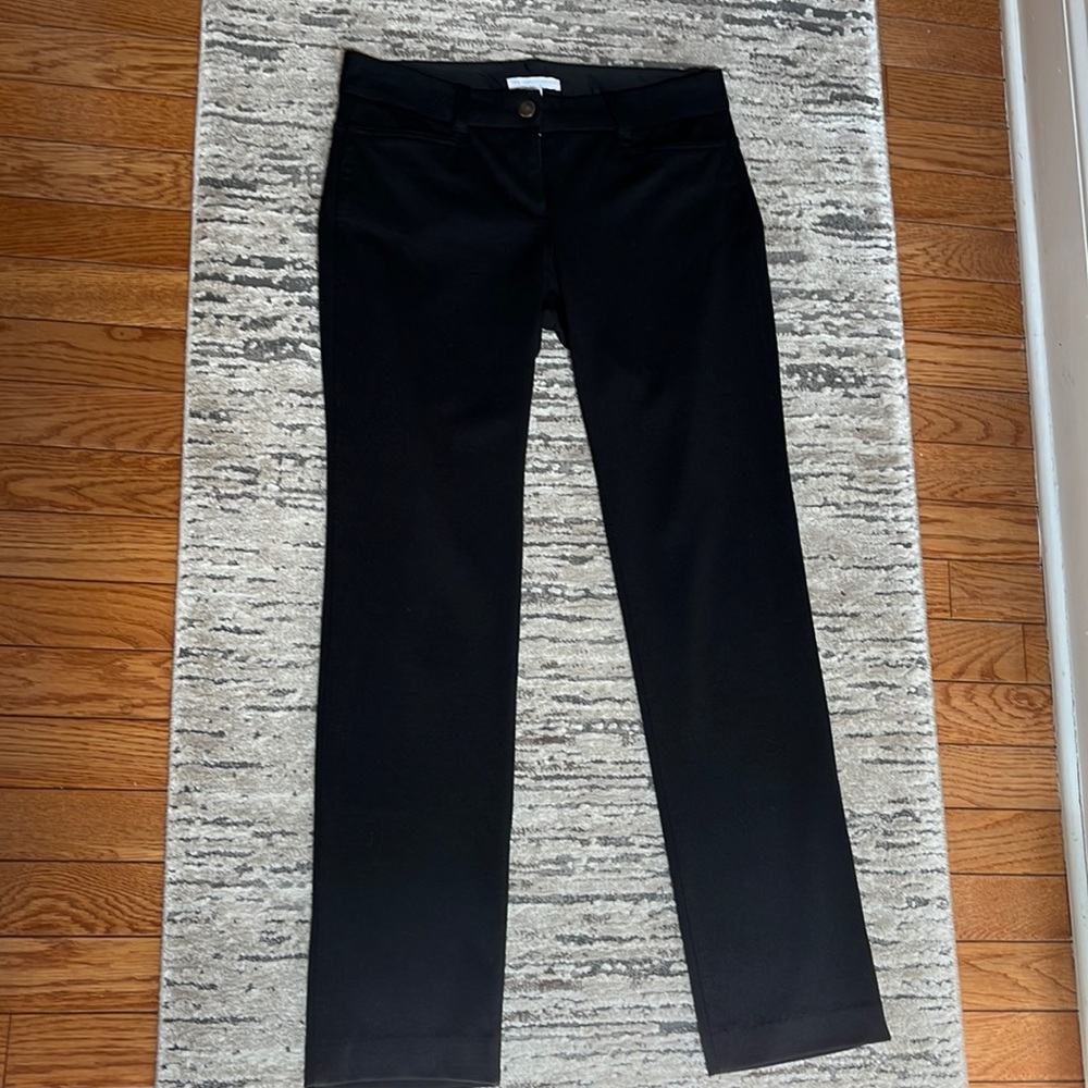 Black, skinny dress pants